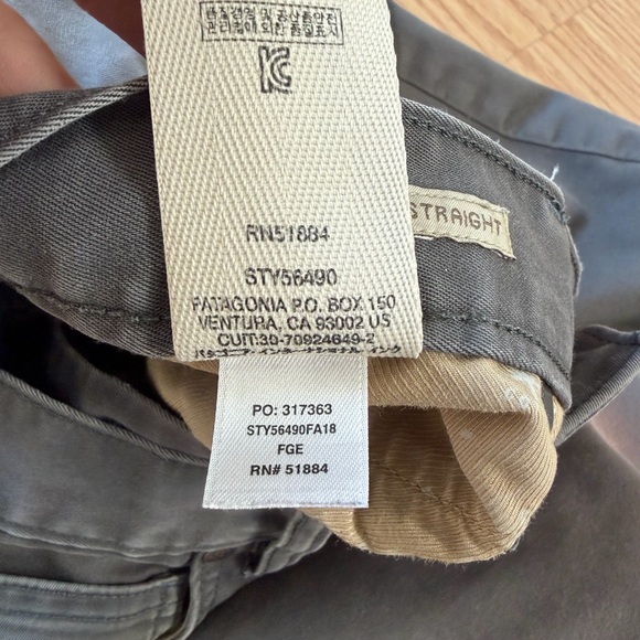 Men’s Patagonia Performance Twill Jeans - Picture 7 of 7